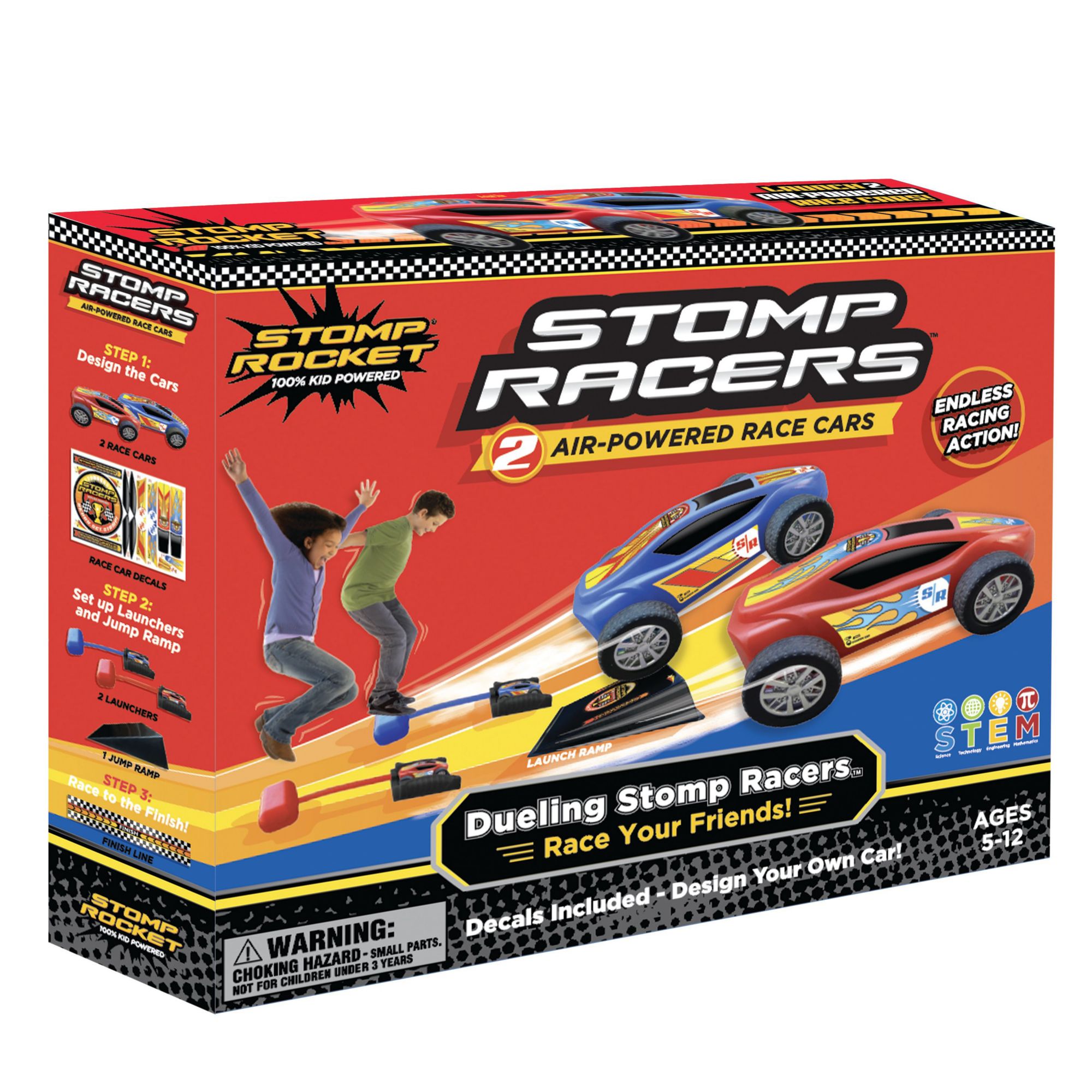 Stomp Rocket Dueling Stomp Racers Pack