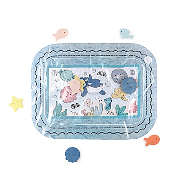 The Peanutshell&trade; Sea Life Tummy Time Water Mat. View a larger version of this product image.