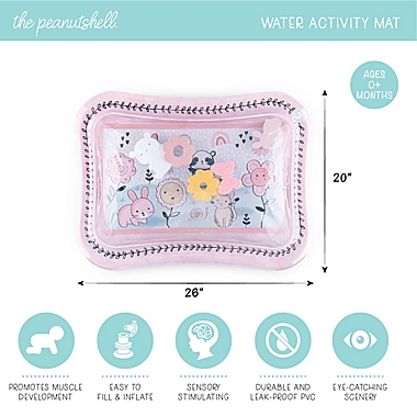 The Peanutshell&trade; Happy Garden Tummy Time Water Mat. View a larger version of this product image.