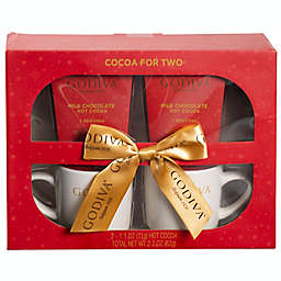 Godiva Cocoa For Two Holiday Gift Set