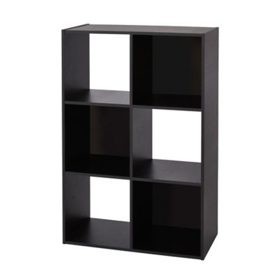 Simply Essential&trade; 6-Cube Organizer in Black