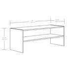 Alternate image 2 for Simply Essential&trade; 2-Tier Stackable Shoe Organizer