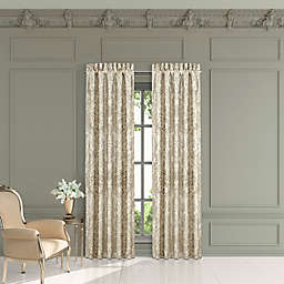 J. Queen New York Belgium Rod Pocket Window Curtain Panels (Set of 2)