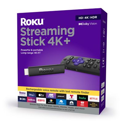 Roku&reg; Streaming Stick&reg; 4K+ in Black