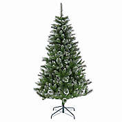 National Tree Company&reg; 6-Foot Snowy Siera Spruce Artificial Christmas Tree