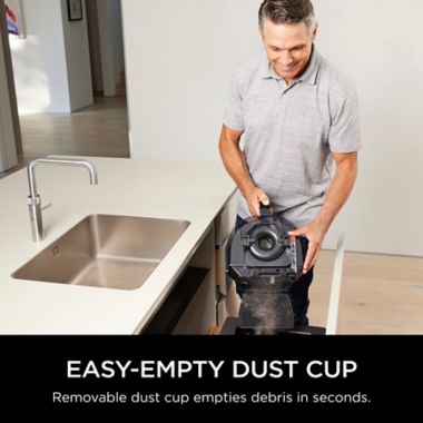 Shark&reg; Vertex &trade; Bagless Corded Canister Vacuum in Black/Copper. View a larger version of this product image.
