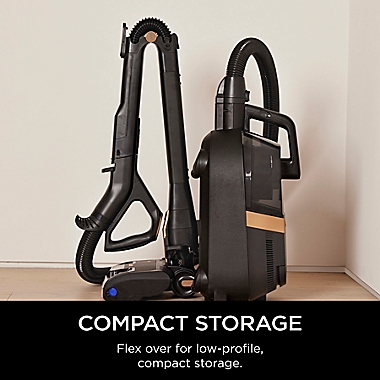 Shark&reg; Vertex &trade; Bagless Corded Canister Vacuum in Black/Copper. View a larger version of this product image.