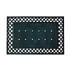 Alternate image 0 for Simply Essential&trade; 24&quot; x 36&quot; Lattice Rubber Door Mat Base in Black