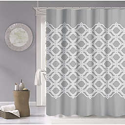 Dainty Home Diamonte 70-Inch x 72-Inch Shower Curtain