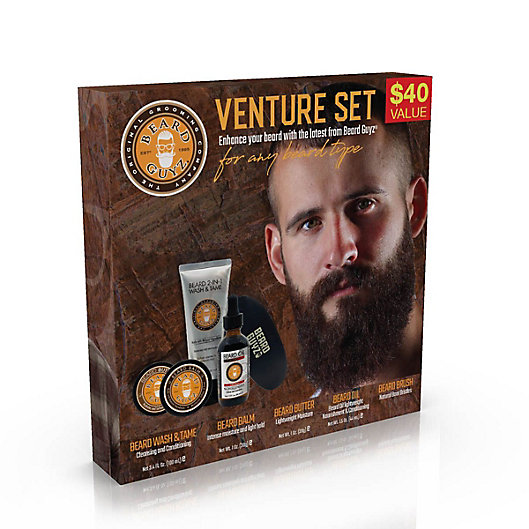 Alternate image 1 for Beard Guys 5-Piece Venture Gift Set