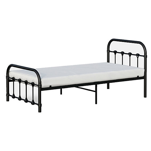 Rack Furniture Melissa Metal Twin Bed, Twin Bed Bed Bath And Beyond