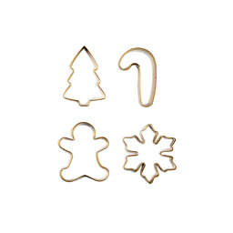 Bee & Willow™ Assorted Holiday Cookie Cutter in Gold
