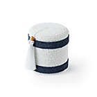 Alternate image 0 for Everhome&trade; Beaded Striped Jar in White/Blue