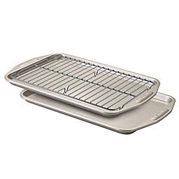 Circulon® Total Non-Stick 3-Piece Baking Pan Set in Grey