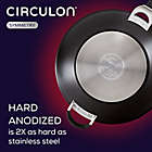 Alternate image 6 for Circulon&reg; Symmetry&trade; Nonstick Hard Anodized 14-Inch Open Stir Fry Pan in Black