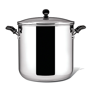 Farberware&reg; Classic 11 qt. Stainless Steel Covered Stock Pot. View a larger version of this product image.