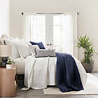 Alternate image 1 for Levtex Home Mills Waffle 3-Piece King Quilt Set in Navy