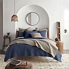 Alternate image 2 for Levtex Home Mills Waffle 3-Piece King Quilt Set in Navy