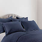 Alternate image 3 for Levtex Home Mills Waffle 3-Piece Full/Queen Quilt Set in Navy