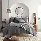 Alternate image 2 for Levtex Home Mills Waffle 3-Piece King Quilt Set in Charcoal