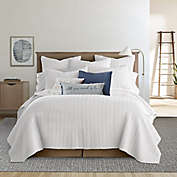 Levtex Home Mills Waffle 2-Piece Twin/Twin XL Quilt Set in Bright White