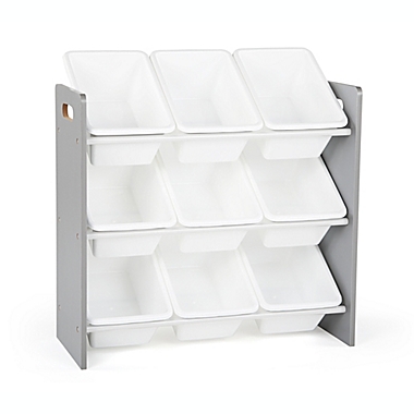 Humble Crew Kids Toy Storage Organizer in Grey/White. View a larger version of this product image.