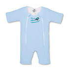 Alternate image 0 for Baby Merlin&reg; Size 6-9M Microfleece Baby Sleepsuit Wearable Blanket in Blue