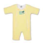 Baby Merlin&reg; Size 3-6M Microfleece Baby Sleepsuit Wearable Blanket in Yellow