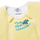 Alternate image 4 for Baby Merlin&reg; Size 3-6M Microfleece Baby Sleepsuit Wearable Blanket in Yellow