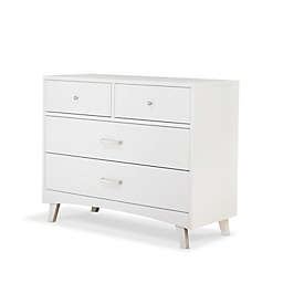 Sorrelle Furniture Soho 4-Drawer Dresser in White