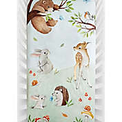 Rookie Humans&reg; Enchanted Forest Cotton Sateen Fitted Crib Sheet