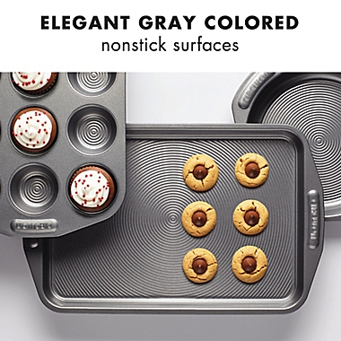 Circulon&reg; Total Non-Stick 6-Piece Bakeware Set in Grey. View a larger version of this product image.