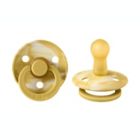 Alternate image 0 for BIBS&reg; 6-18M 2-Pack Colour Tie-Dye Pacifiers in Ivory/Mustard