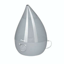 Crane Ultrasonic Cool-Mist Drop Shape Humidifier in Blue/White