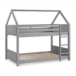 Maison Twin Over Twin Bunk Bed in Grey