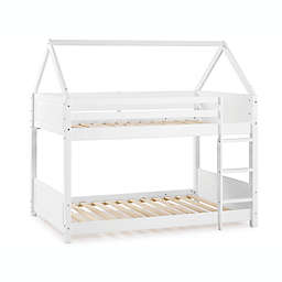 Maison Twin Over Twin Bunk Bed in White