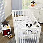 Alternate image 3 for Disney&reg; Call Me Mickey Photo Op Fitted Crib Sheet in Blue