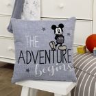 Alternate image 3 for Disney Baby&reg; Call Me Mickey Square Throw Pillow in Blue
