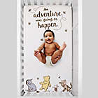 Alternate image 2 for Disney&reg; Winnie the Pooh Hunny Fun Photo Op Fitted Crib Sheet in White