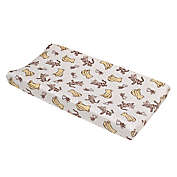 Disney&reg; Classic Pooh Hunny Fun Changing Pad Cover in White/Taupe
