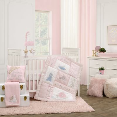 Disney&reg; Princess Enchanting Dreams 3-Piece Mini Crib Bedding Set in Pink