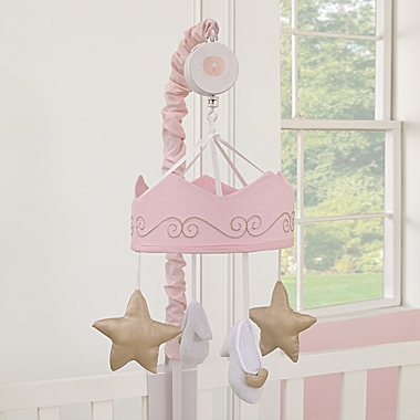 Disney&reg; Princess Enchanting Dreams Musical Mobile in Pink. View a larger version of this product image.
