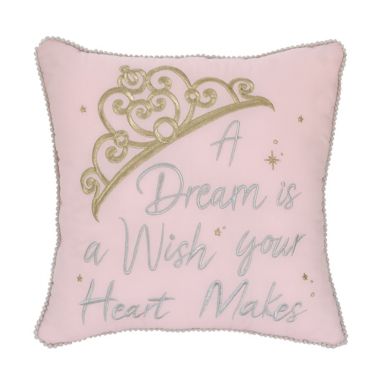 Disney Baby&reg; Princess Enchanting Dreams Square Throw Pillow. View a larger version of this product image.