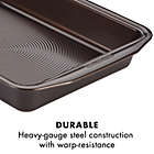 Alternate image 6 for Circulon&reg; Nonstick 2-Piece Baking Pan Set in Chocolate