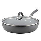 Alternate image 0 for Circulon Radiance 12-Inch Nonstick Hard-Anodized Covered Deep Skillet in Grey