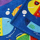 Alternate image 4 for H for Happy&trade; Fish School Hooded Beach Towel in Cool