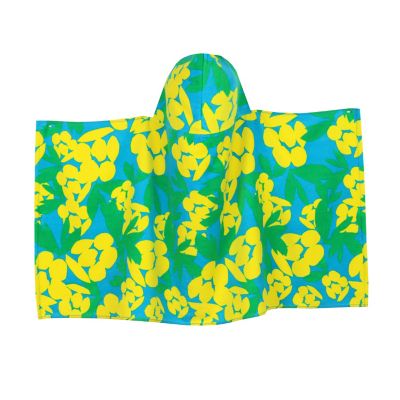 H for Happy&trade; Pineapple Hooded Beach Towel in Cool