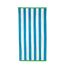 H for Happy™ Stripe Cabana Beach Towel in Cool Blue