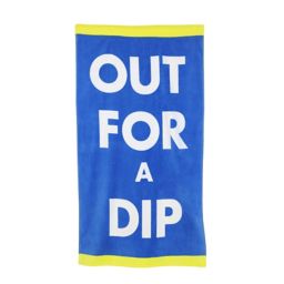 H for Happy™ Out for a Dip Beach Towel in Cool