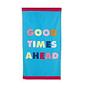 H for Happy&trade; Good Times Beach Towel in Cool